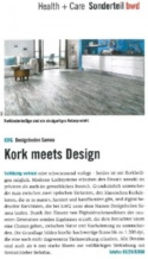 KWG Designboden: Kork meets Design