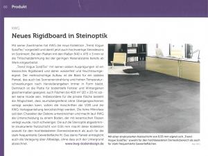 Neues Rigidboard in Steinoptik
